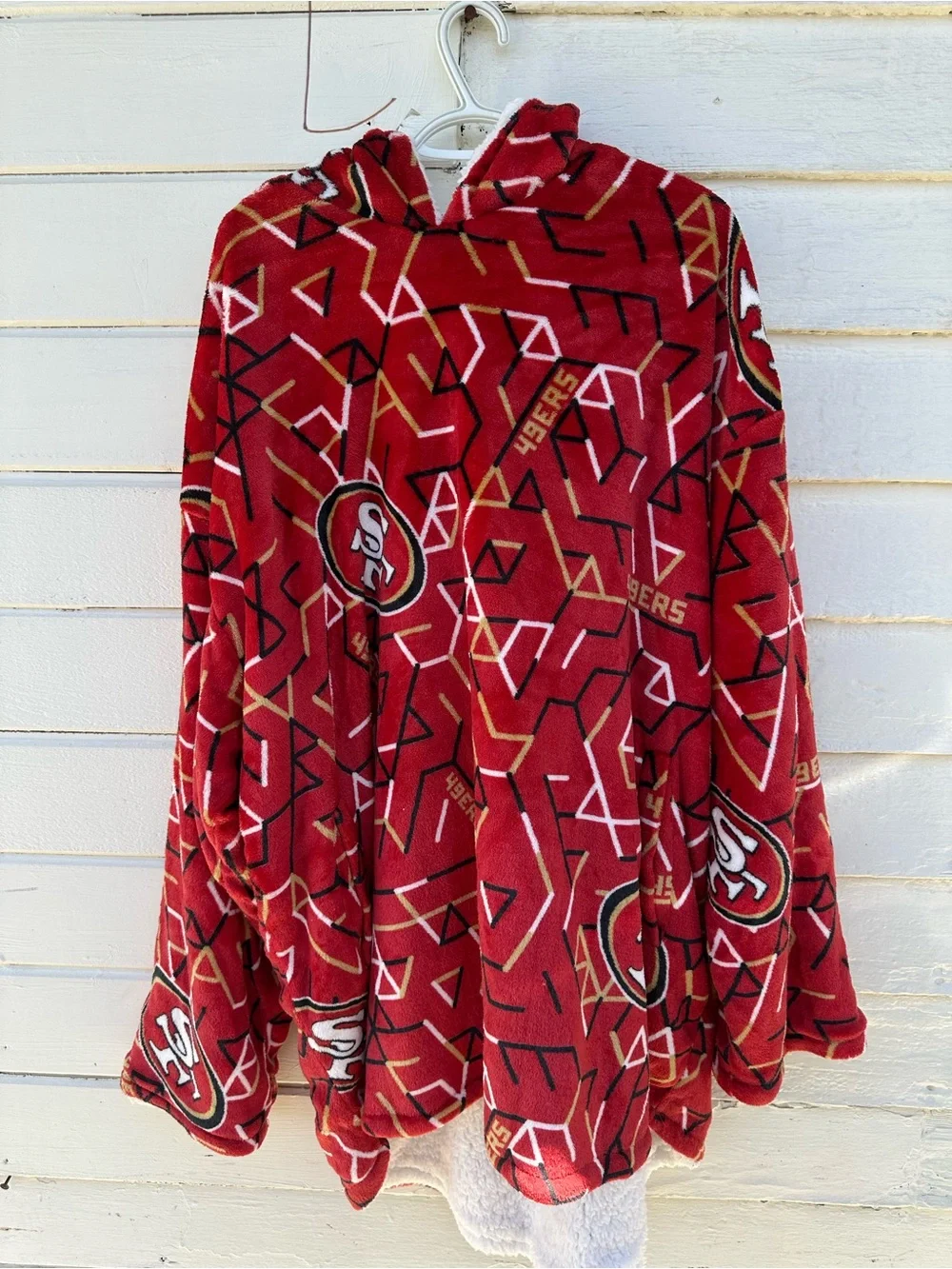 San Francisco 49ers oversized hoodie